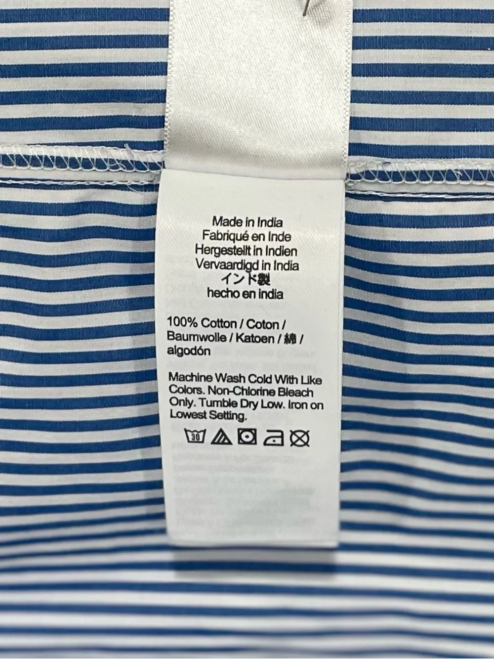 NWT J Crew Banker Blue White Stripe Short Sleeve Puff Smock Ruffle Cotton Preppy